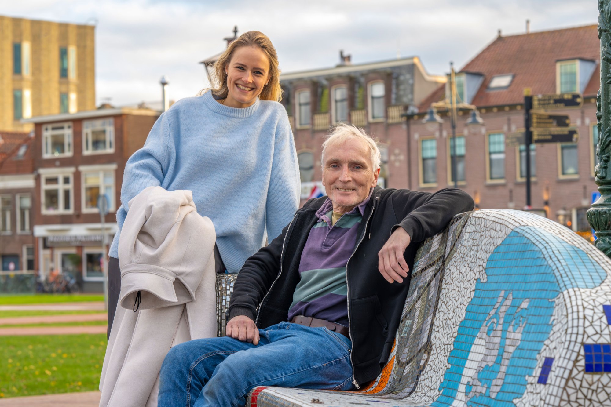 Maatjes Eva en Marcel